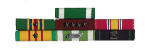 Michael Beck Military Ribbons